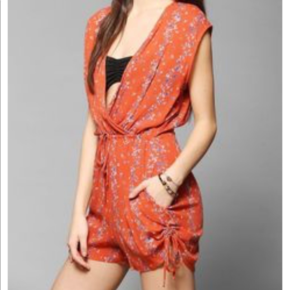 Flynn Skye Floral Shorts Romper